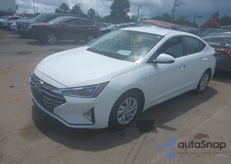 2019 Hyundai Elantra Se из США, поврежденный, VIN 5NPD74LF0KH448104